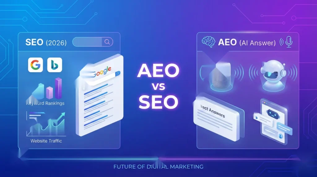 aeo vs seo difference 2025